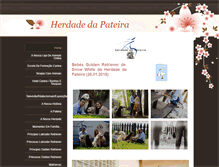 Tablet Screenshot of herdadedapateira.com